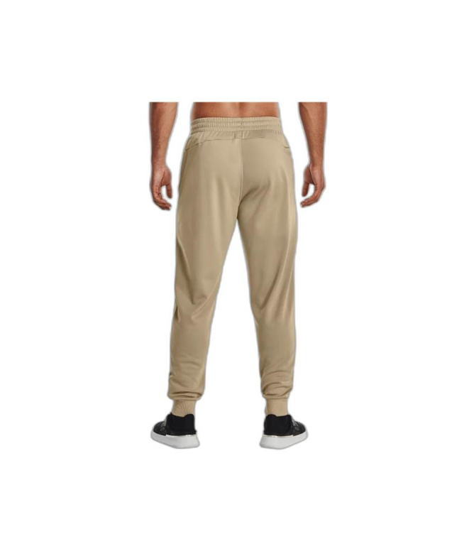 Pantalons Under Armour Fleece Beige Homme
