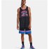 Camiseta de Basquetebol Under Armour Baseline Reversible Jsy Blk Homem