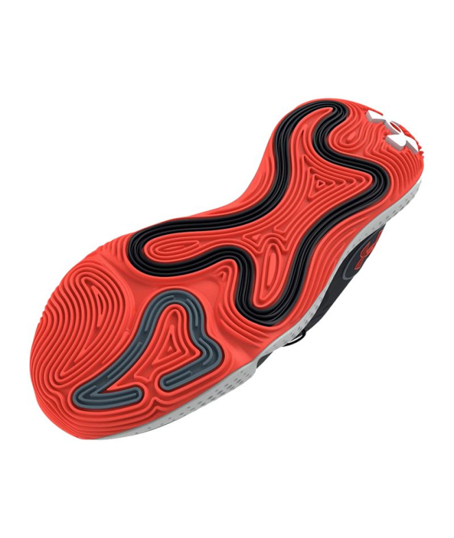 Sapatilhas de Basquetebol Under Armour Spawn 5 Blk