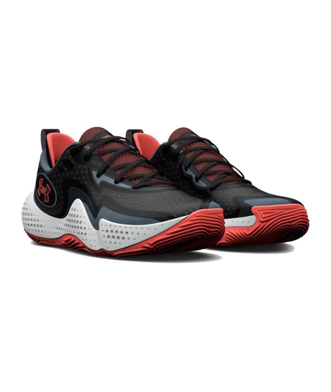 Sapatilhas de Basquetebol Under Armour Spawn 5 Blk