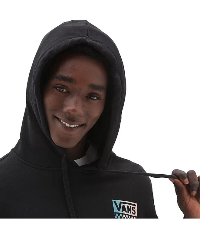 Moletom Vans Global Stack Preto