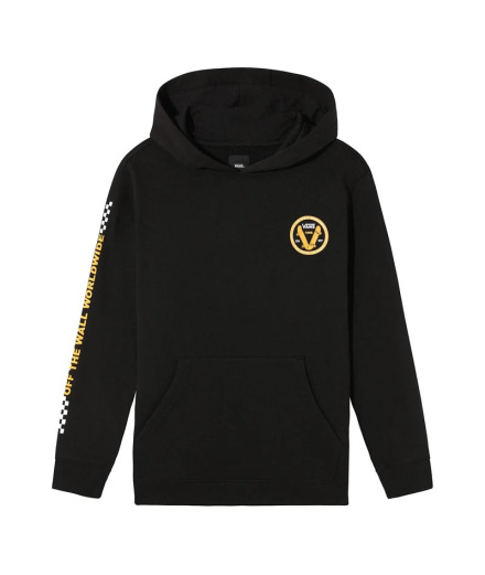 Moletom Vans Global Stack Negro Infantil