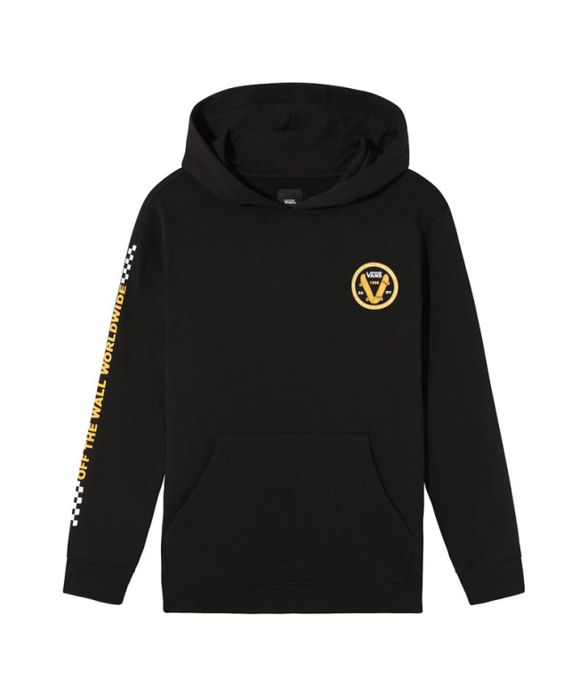 Moletom Vans Global Stack Negro Infantil