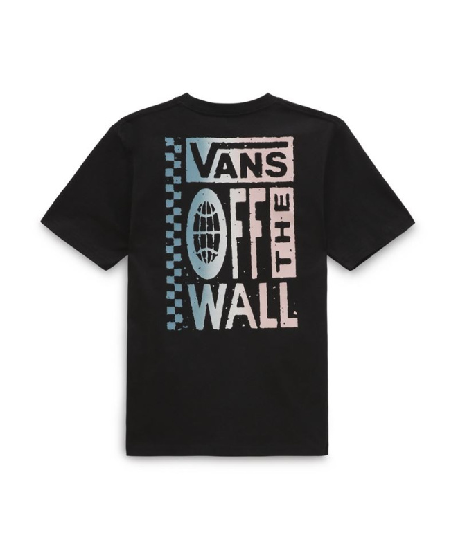 Camiseta Global Stack-B Preto Criança