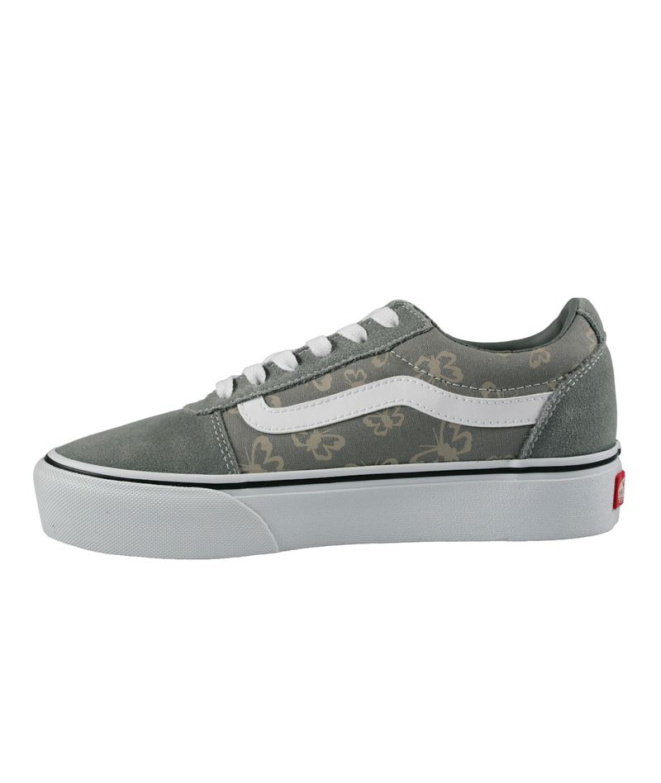 Baskets Vans Ward Platform Femme MOON MIST