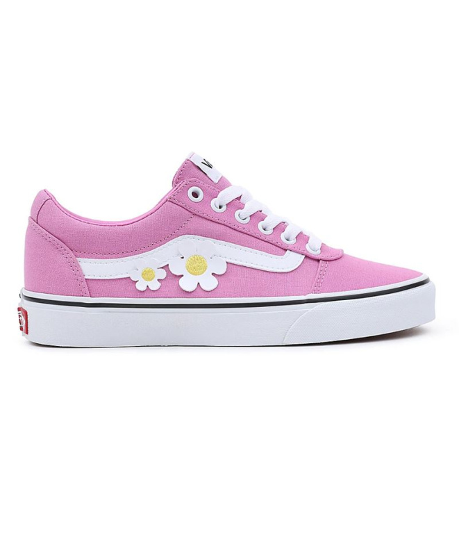 Chaussures Vans Ward Rose Femme