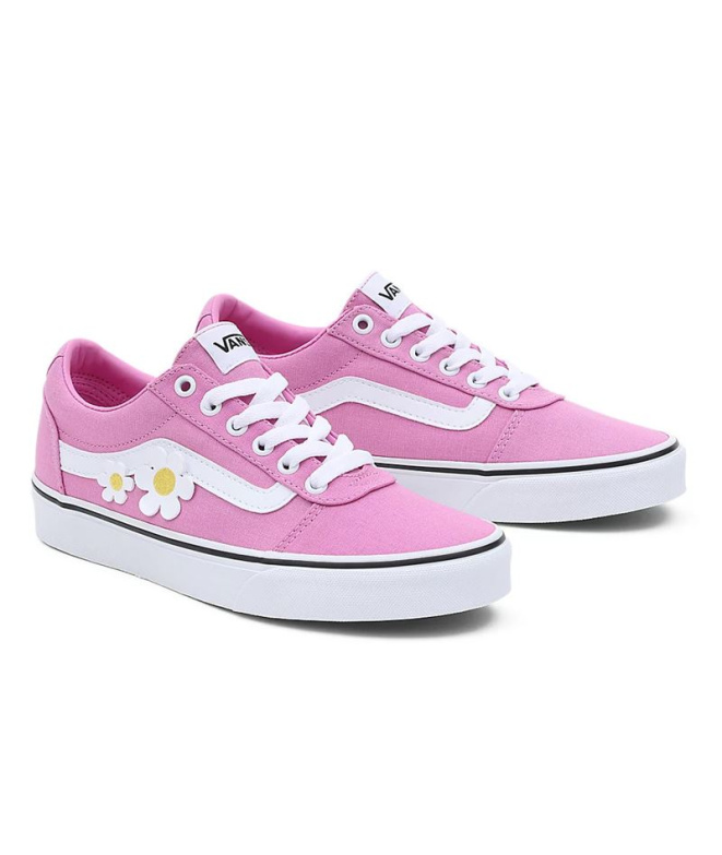 Chaussures Vans Ward Rose Femme
