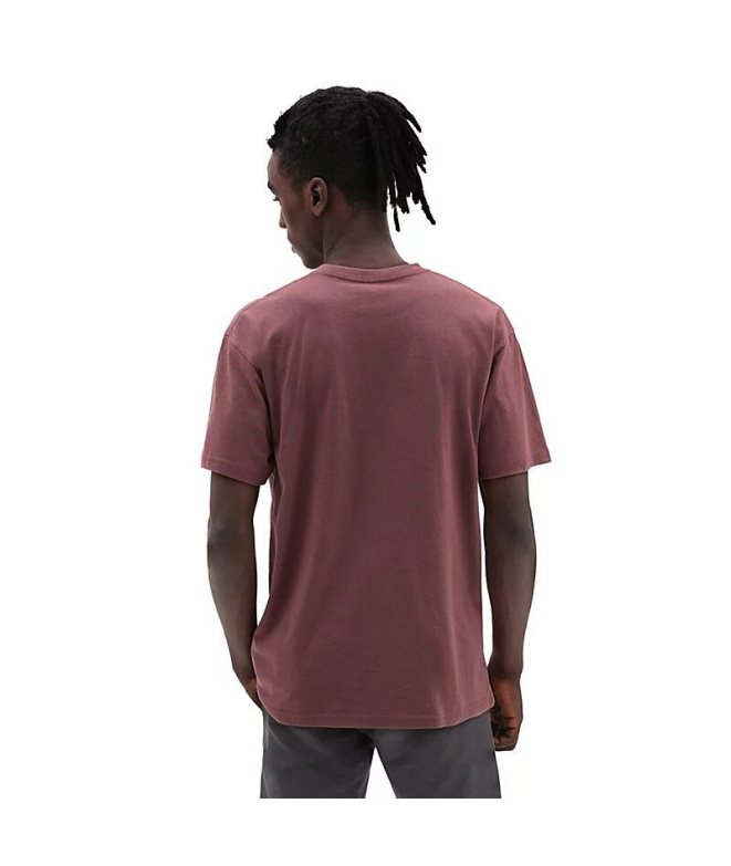 T-shirt Vans Classic Marron