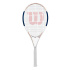 Raquete de Ténis Wilson Roland Garros Elite Comp Infantil Branco/Azul Marinho