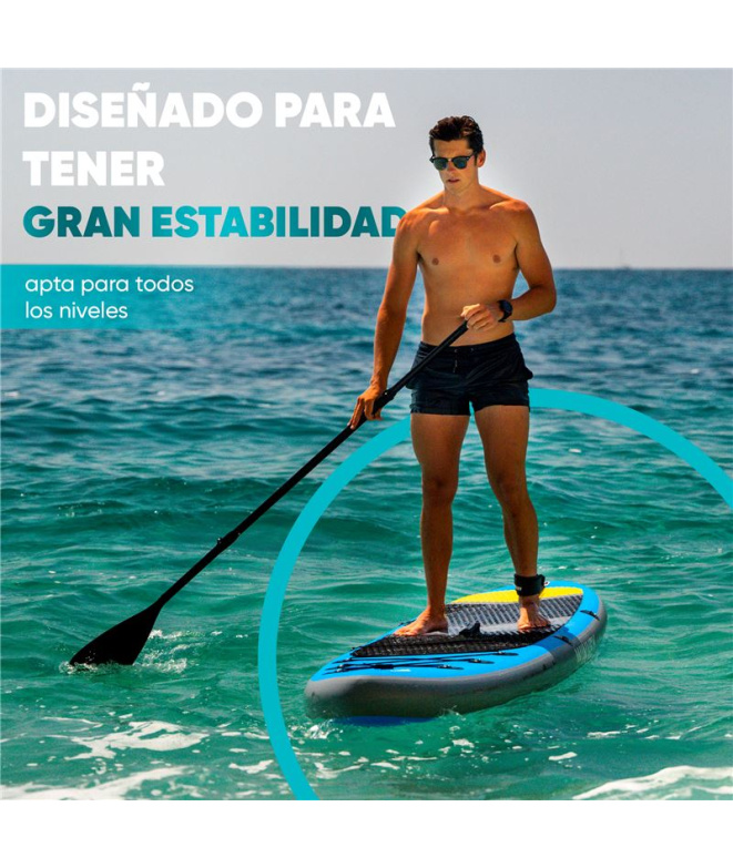 Tabla de Paddle Surf Winvey Hinchable Azul