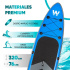 Tableau de Paddle surf Winvey Gonflable Bleu
