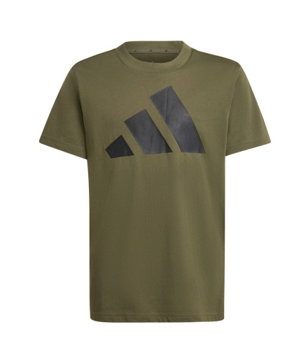 T-shirt Enfant adidas Big Logo 160 Estoli/Noir