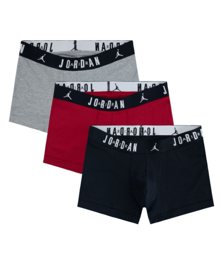 Cuecas Jordan Jhm Flight Cotton Homem , Pacote com 3,...