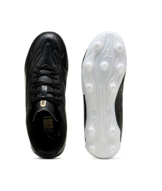 futebol Puma King 20 Play Fg/Ag J, Pretas