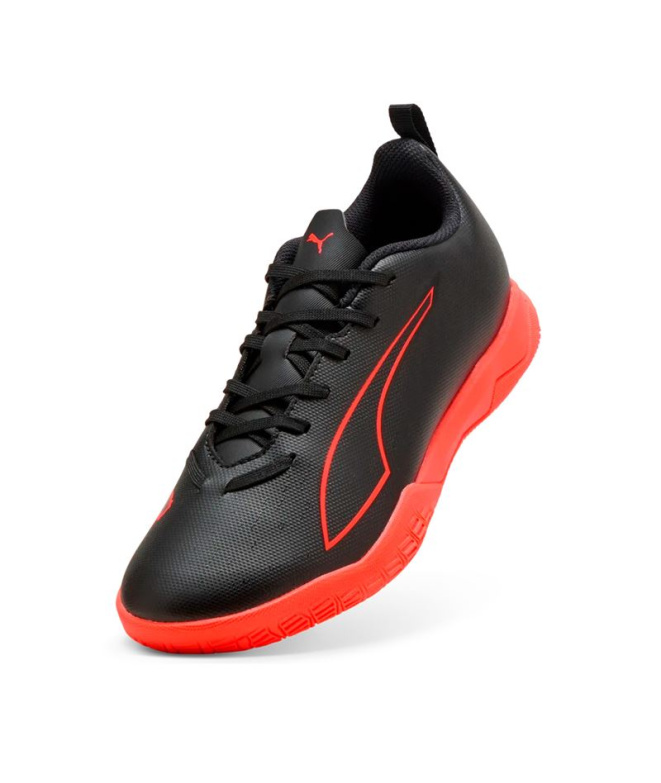 Botas de fútbol Puma Ultra 6 Play It Jr,Black-Red