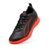 futebol Puma Ultra 6 Play It Jr, Preto-Vermelho