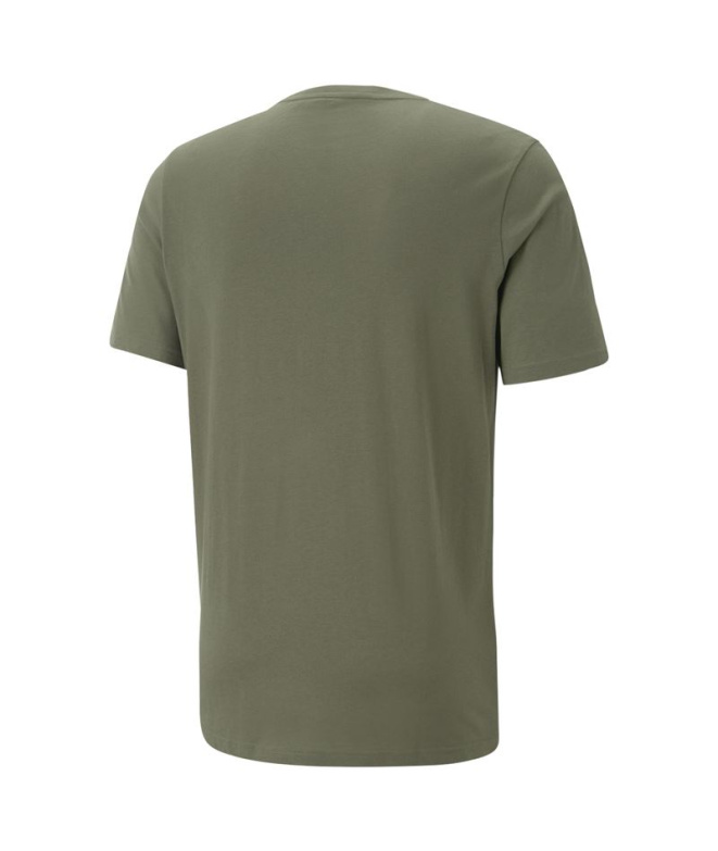 Camiseta Puma Ess Tape Camo Green Moss