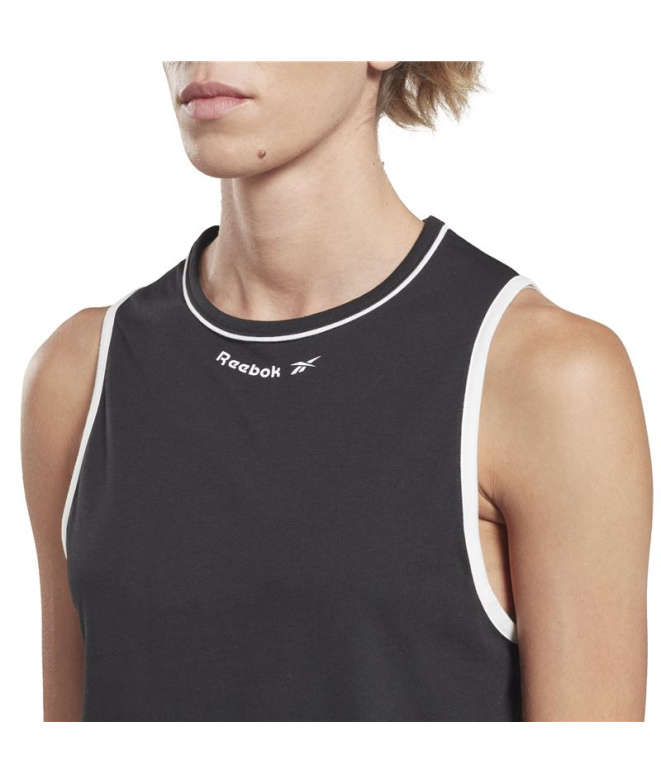Top de Fitness Reebok Rie Negro Mujer