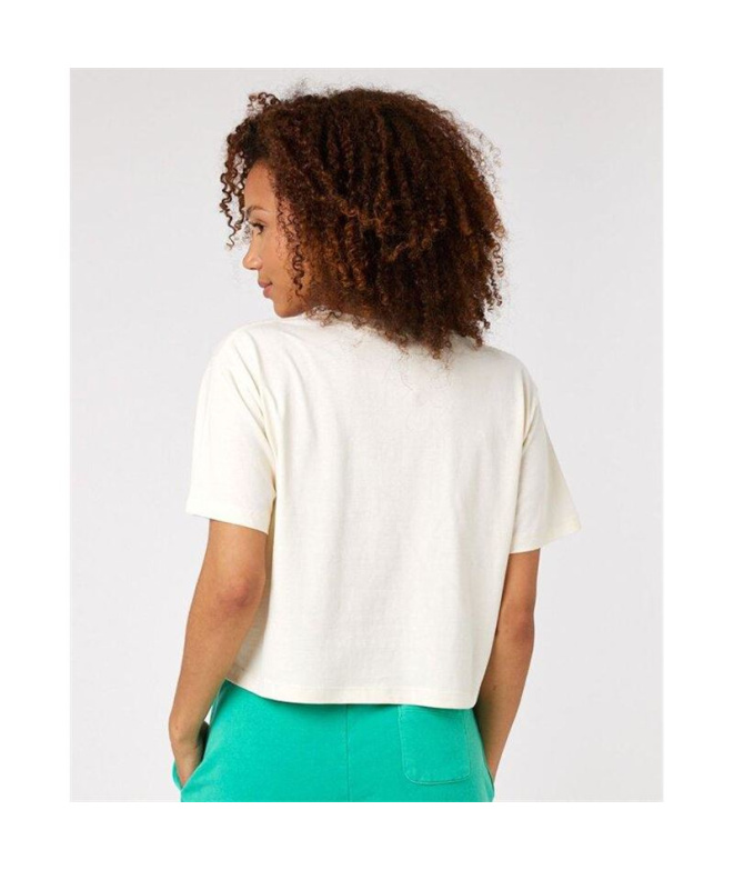 Camiseta Rip Curl Stay Wild Mulher Branco