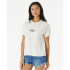 Camiseta Rip Curl Brighter Sun Relaxed Mulher Branco