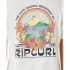 Camiseta Rip Curl Brighter Sun Relaxed Mulher Branco