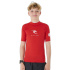 Licra de Surf Rip Curl Corps S/S Rash Vest Enfant