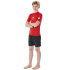 Licra de Surf Rip Curl Corps S/S Rash Vest Enfant