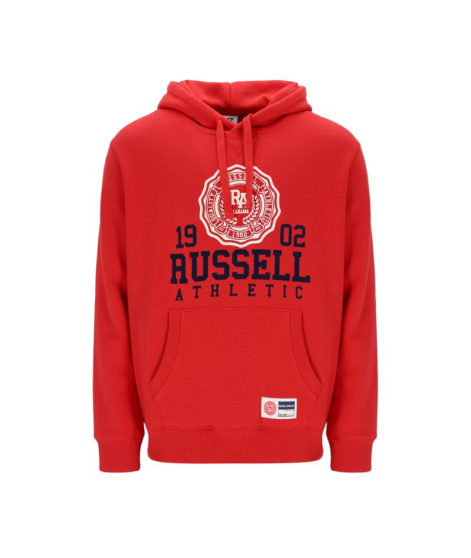Moletom Russell Hoody Ath 1902 Homem Molten...