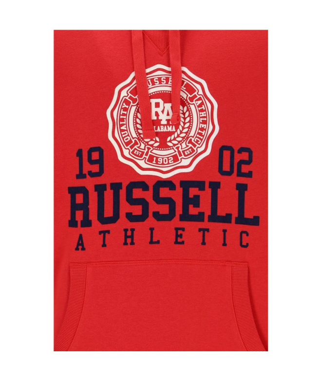 Moletom Russell Hoody Ath 1902 Homem Molten...