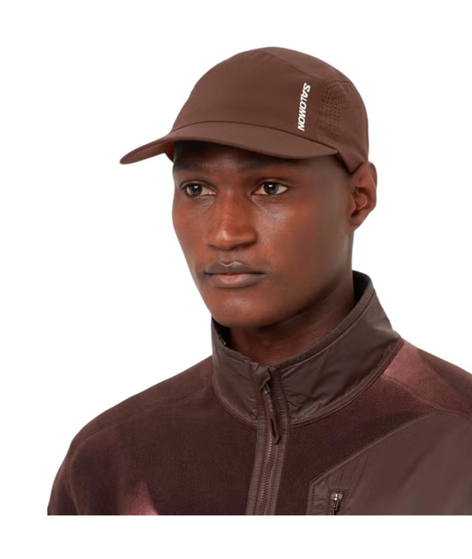 Casquette Running Salomon Shakeout Coffee Bean