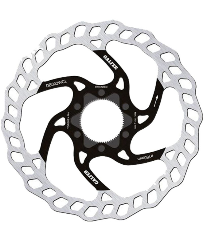 Disco Freio Galfer Wave Center-Lock Ø160mm