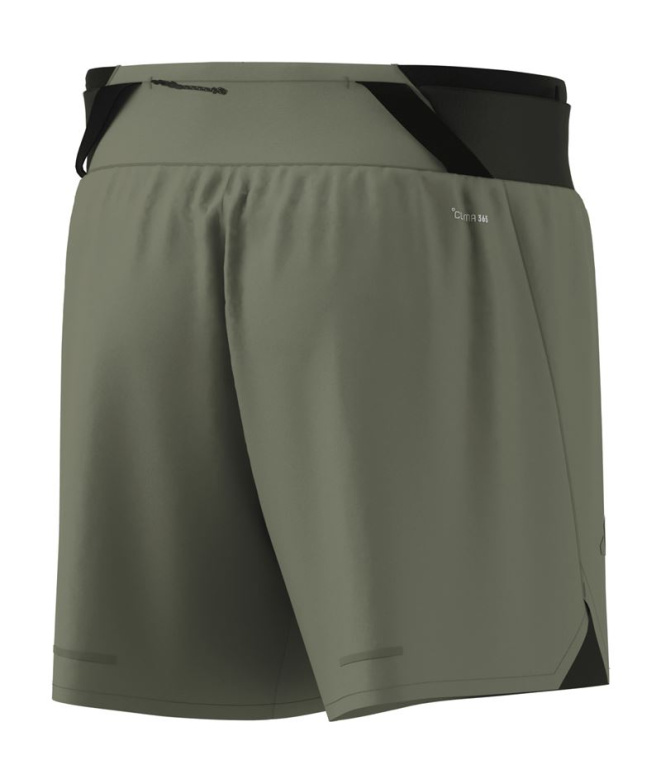 Calça adidas Xpr Trail Homem verdes.