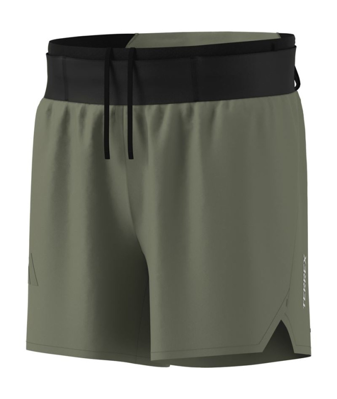 Calça adidas Xpr Trail Homem verdes.