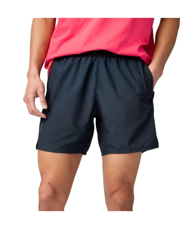 Calça Running Homem Brooks Dash, preta.