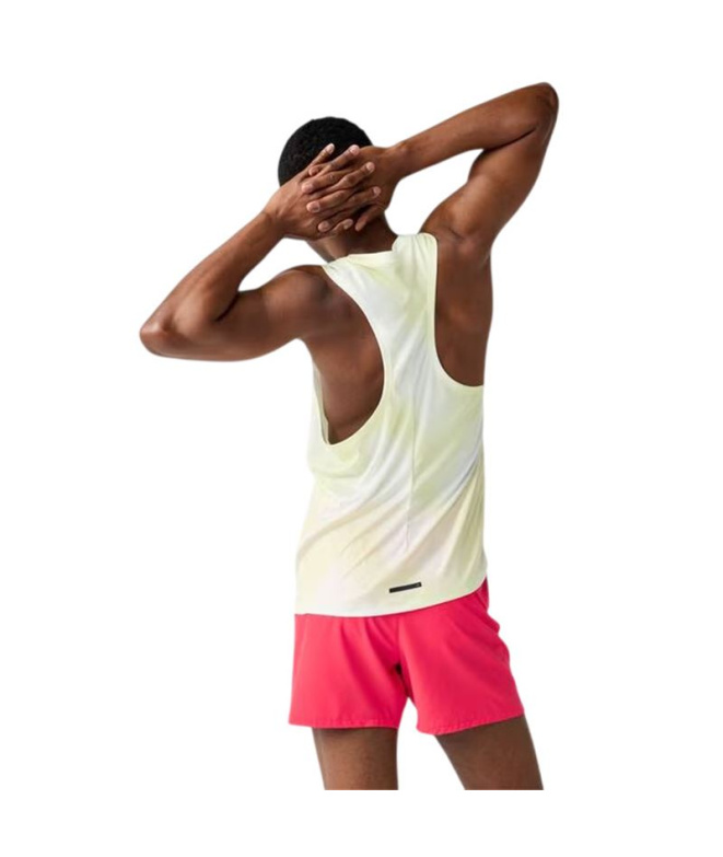 Camiseta regata Homem Brooks Dash com estampa...