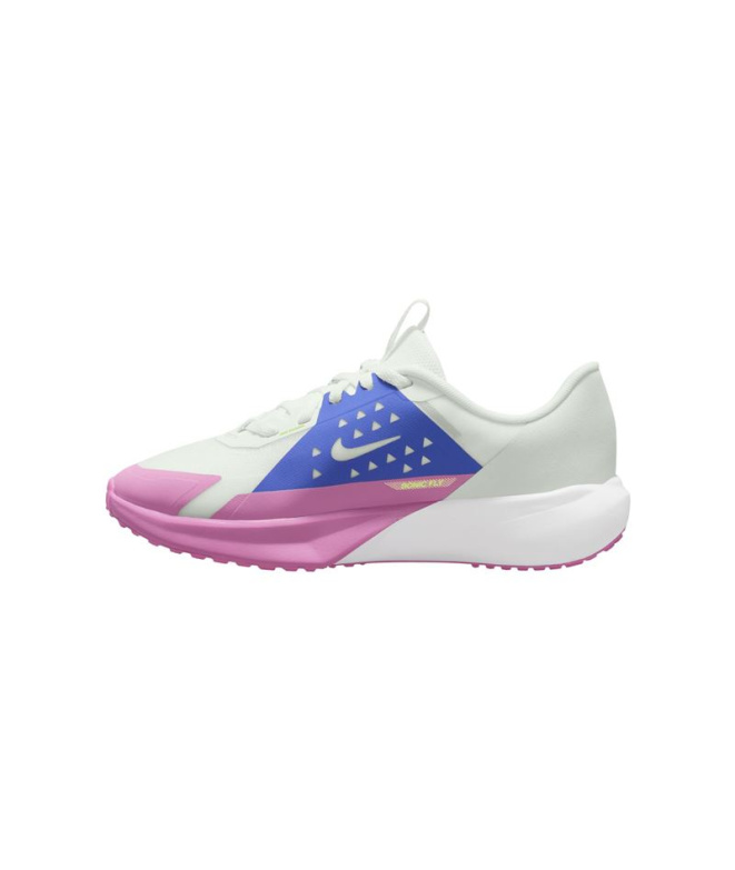 Chaussures Running Nike Sonic Fly Enfant blanches