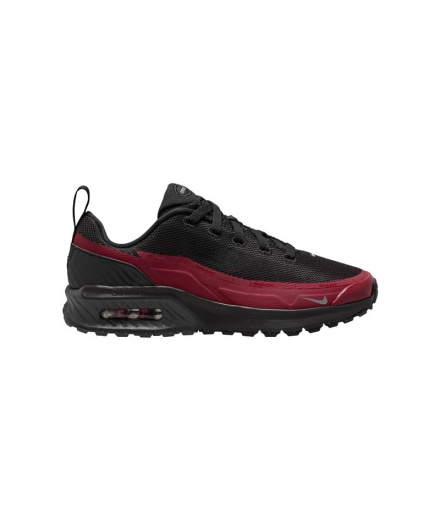 Zapatillas Nike Air Max Bia Niño Negro/Rojo/Gris humo