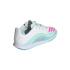 Chaussures Futsal en salle adidas F50 Messi Club Enfant , noir/rose/turquoise