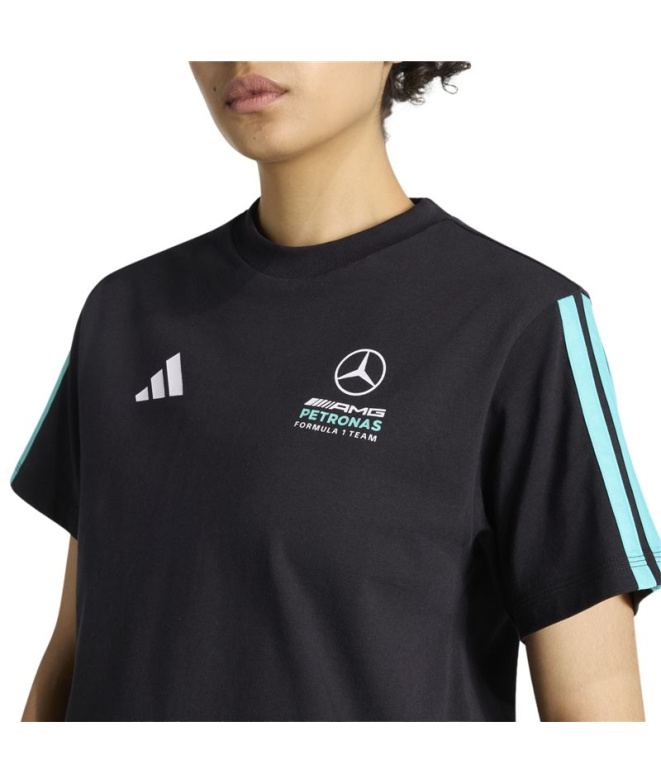 T-shirt Femme adidas Mer DNA Noir/Semmen