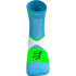 Meias Trail Compressport Ultra Trail V2.0 Azul Royal/Verde