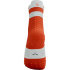Chaussettes Running Compressport Pro Racing V4.0 Run High Rouge/Blanc