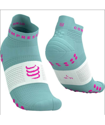 Meias Running Compressport Pro Racing V4.0 Run Low...