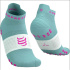 Chaussettes de Running Compressport Pro Racing V4.0 Run Low Corail/Fuchsia
