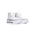Converse Chuck Taylor All Star Lift Double Sapatilhas Branco/Preto/Branco