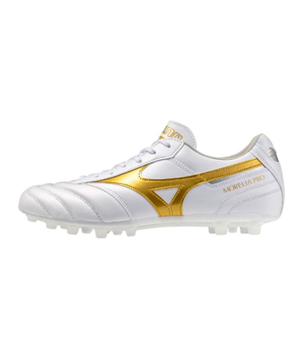 Botas de fútbol Mizuno Morelia Ii Pro Ag Blanco