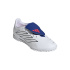 Chuteiras Futebol Infantil adidas Predator Club Ft Tf, pretas/cermet/azuis