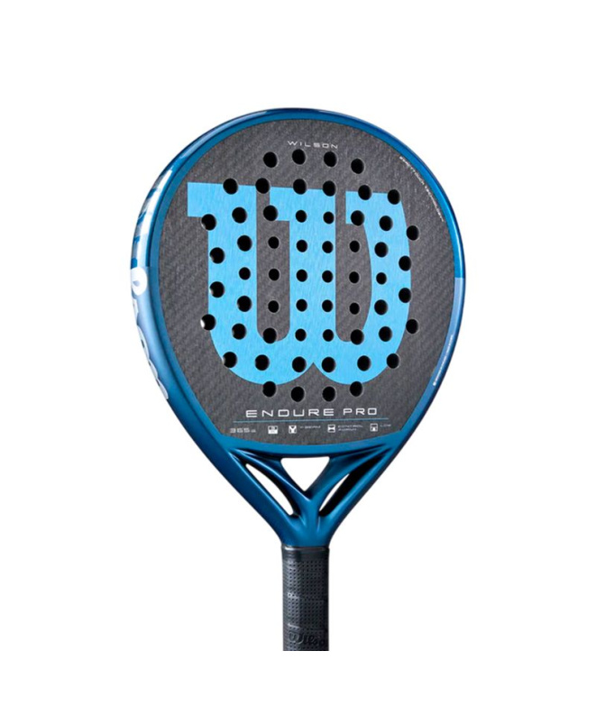Pala de padel Wilson Endure Pro V1 Azul/Negro