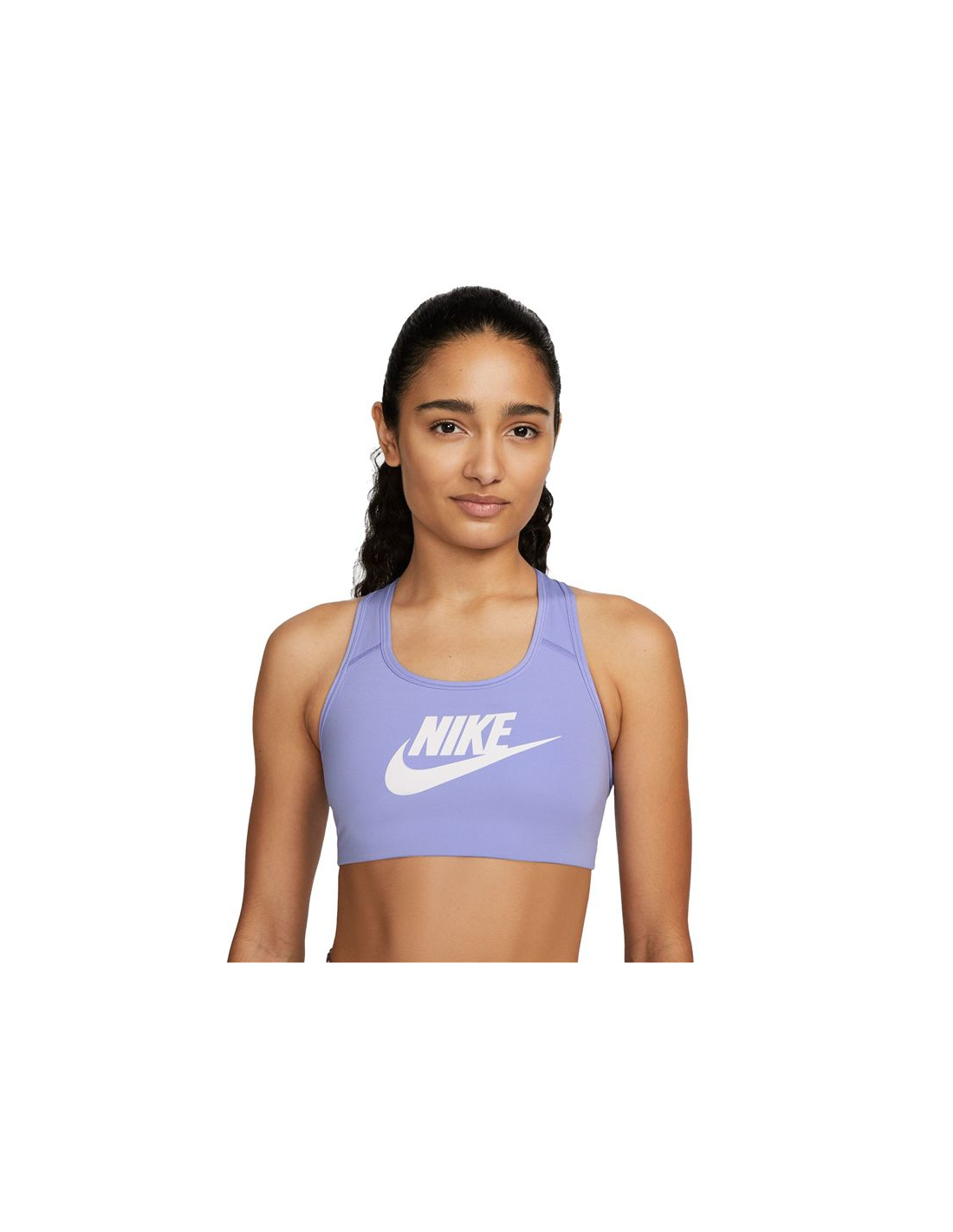 Nike Mulher Multicolorido Sutiã Esportivo Dri-Fit Swoosh Roxo