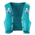 Set Gilet Running Salomon Adv Skin 5, coloris Marée Tahitienne/Bleu Paon