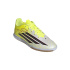 Sapatilhas Futsal adidas F50 Club Infantil , cor Tesoye/Preto/Vermelho